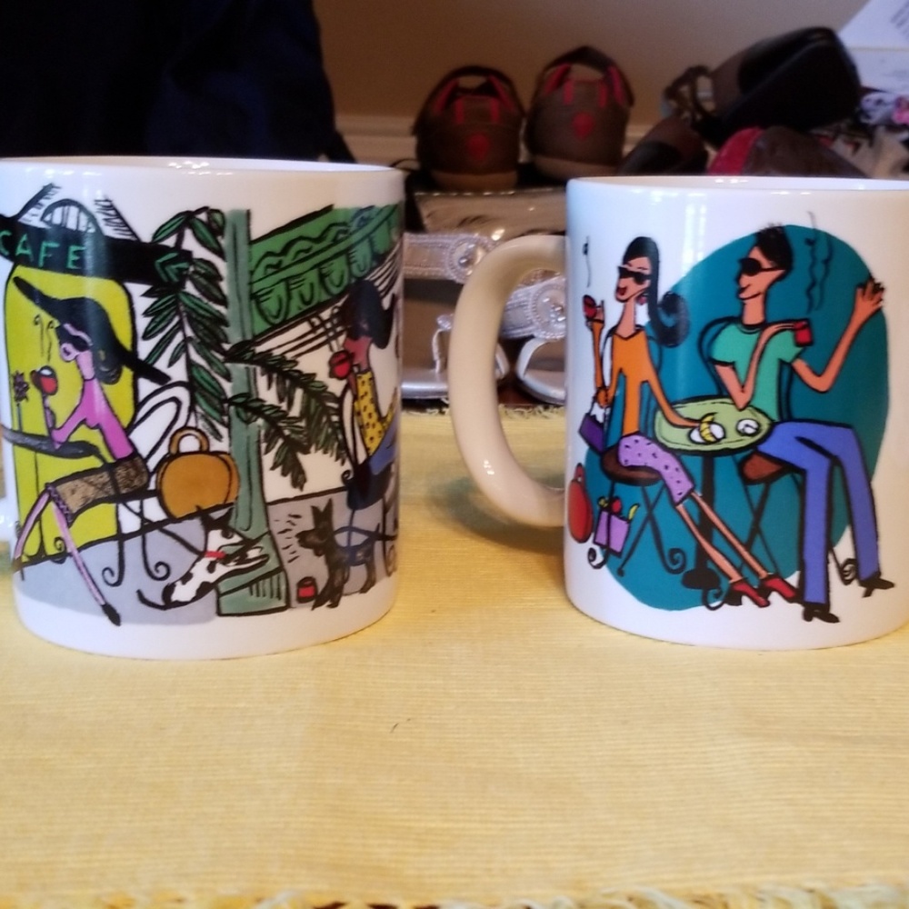 2 Seattle Best Coffee Cups
